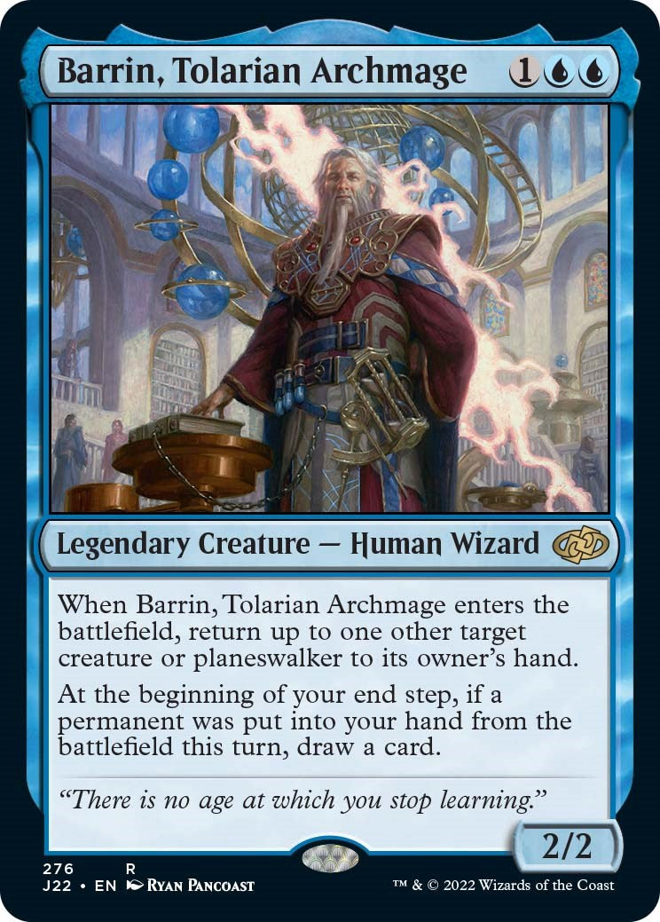 Barrin, Tolarian Archmage [Jumpstart 2022] | Gear Gaming Bentonville