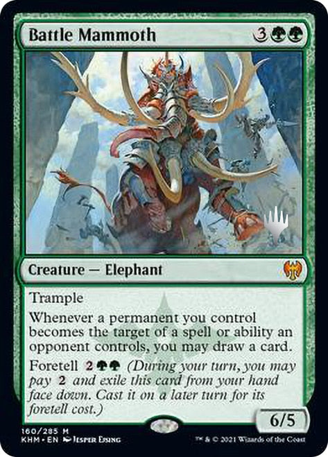 Battle Mammoth [Kaldheim Promo Pack] | Gear Gaming Bentonville