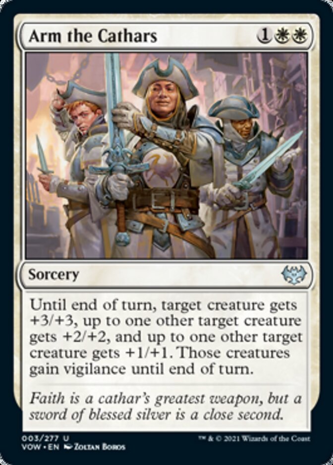 Arm the Cathars [Innistrad: Crimson Vow] | Gear Gaming Bentonville