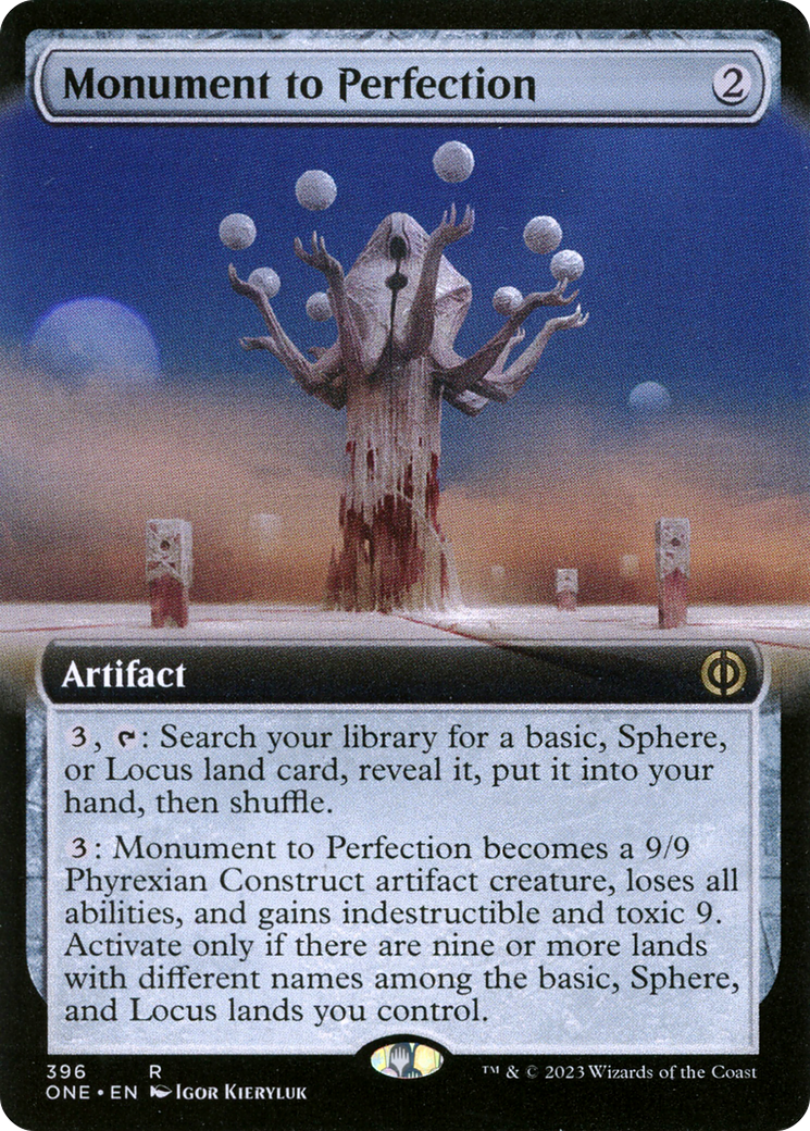 Monument to Perfection (Extended Art) [Phyrexia: All Will Be One] | Gear Gaming Bentonville