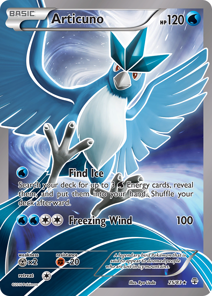 Articuno (25/83) [XY: Generations] | Gear Gaming Bentonville