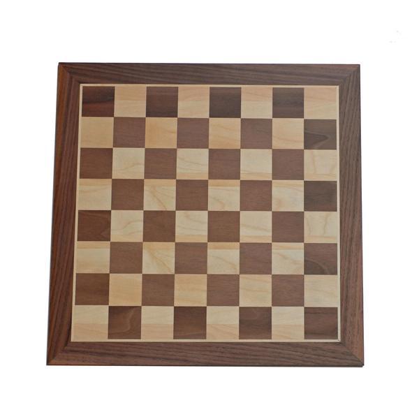 Classic Walnut Chess Board – 12 inches | Gear Gaming Bentonville