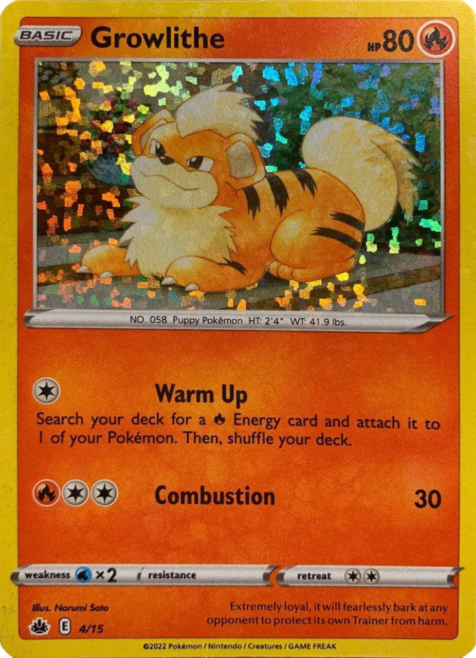 Growlithe (4/15) [McDonald's Promos: Match Battle] | Gear Gaming Bentonville