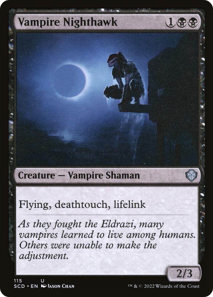 Vampire Nighthawk [Starter Commander Decks] | Gear Gaming Bentonville