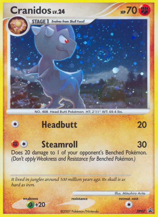 Cranidos (DP07) [Diamond & Pearl: Black Star Promos] | Gear Gaming Bentonville