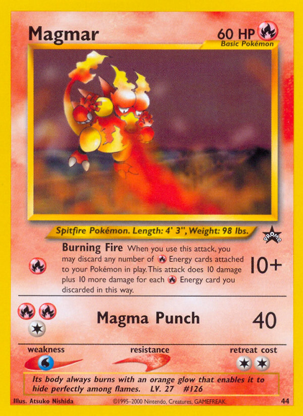 Magmar (44) [Wizards of the Coast: Black Star Promos] | Gear Gaming Bentonville