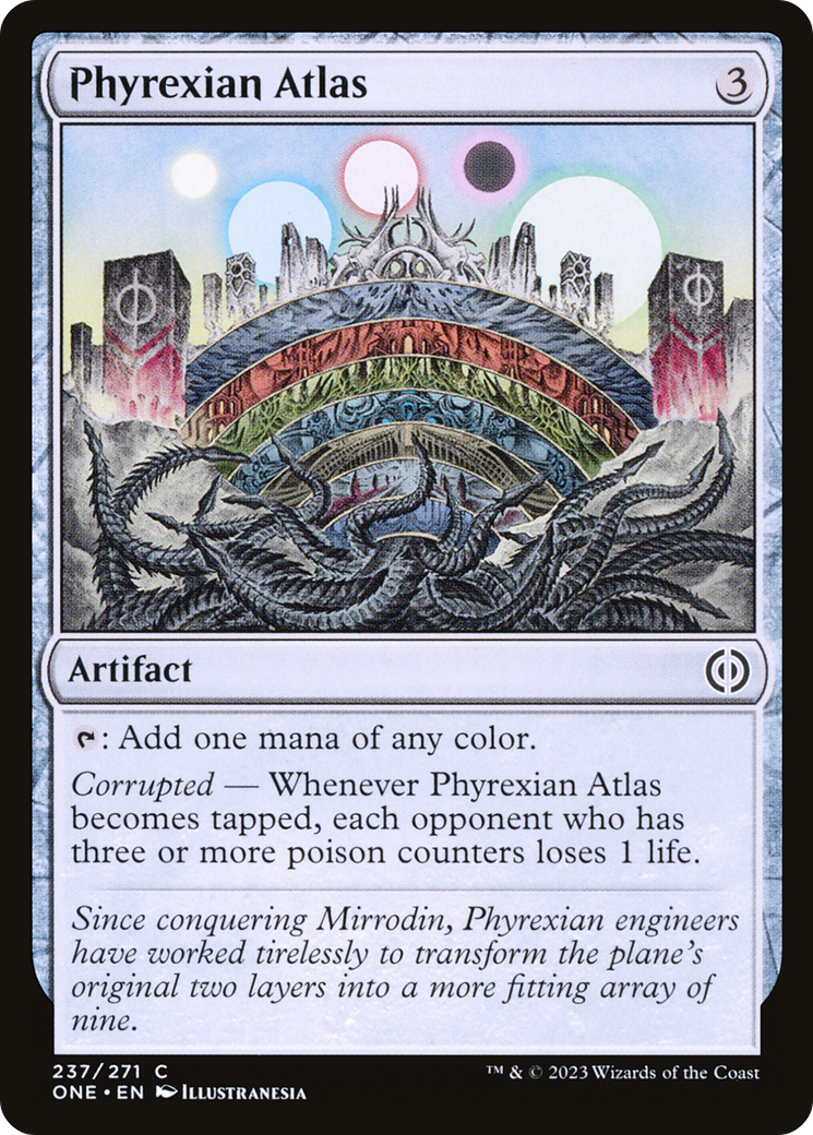 Phyrexian Atlas [Phyrexia: All Will Be One] | Gear Gaming Bentonville