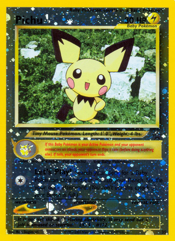 Pichu (35) [Wizards of the Coast: Black Star Promos] | Gear Gaming Bentonville