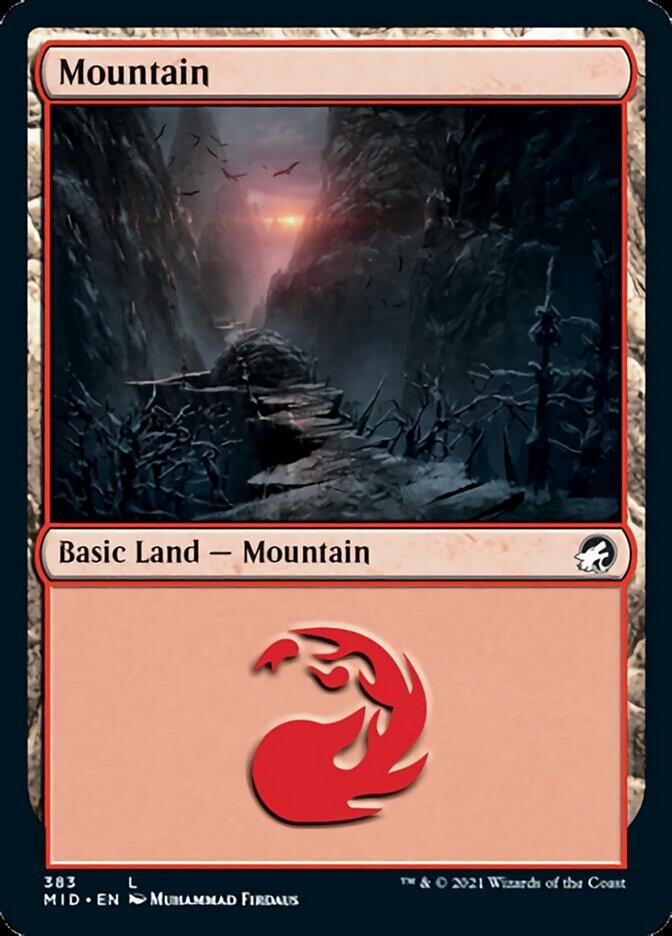 Mountain (383) [Innistrad: Midnight Hunt] | Gear Gaming Bentonville