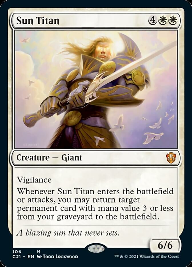 Sun Titan [Commander 2021] | Gear Gaming Bentonville