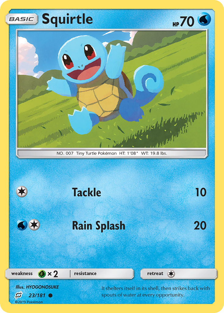 Squirtle (23/181) [Sun & Moon: Team Up] | Gear Gaming Bentonville