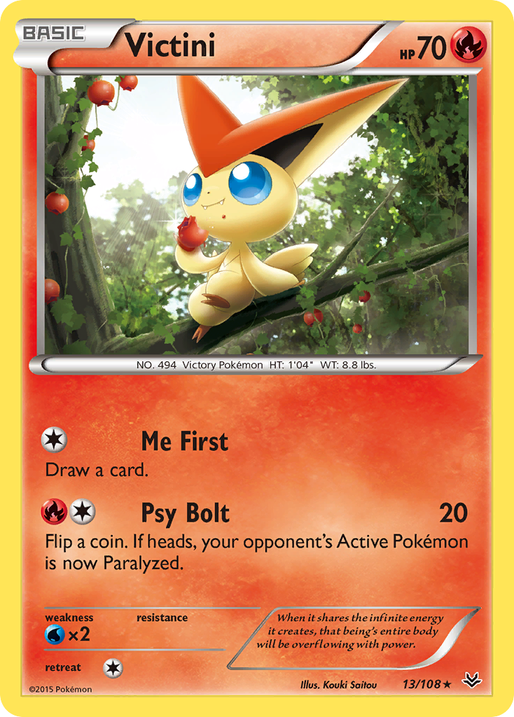 Victini (13/108) [XY: Roaring Skies] | Gear Gaming Bentonville