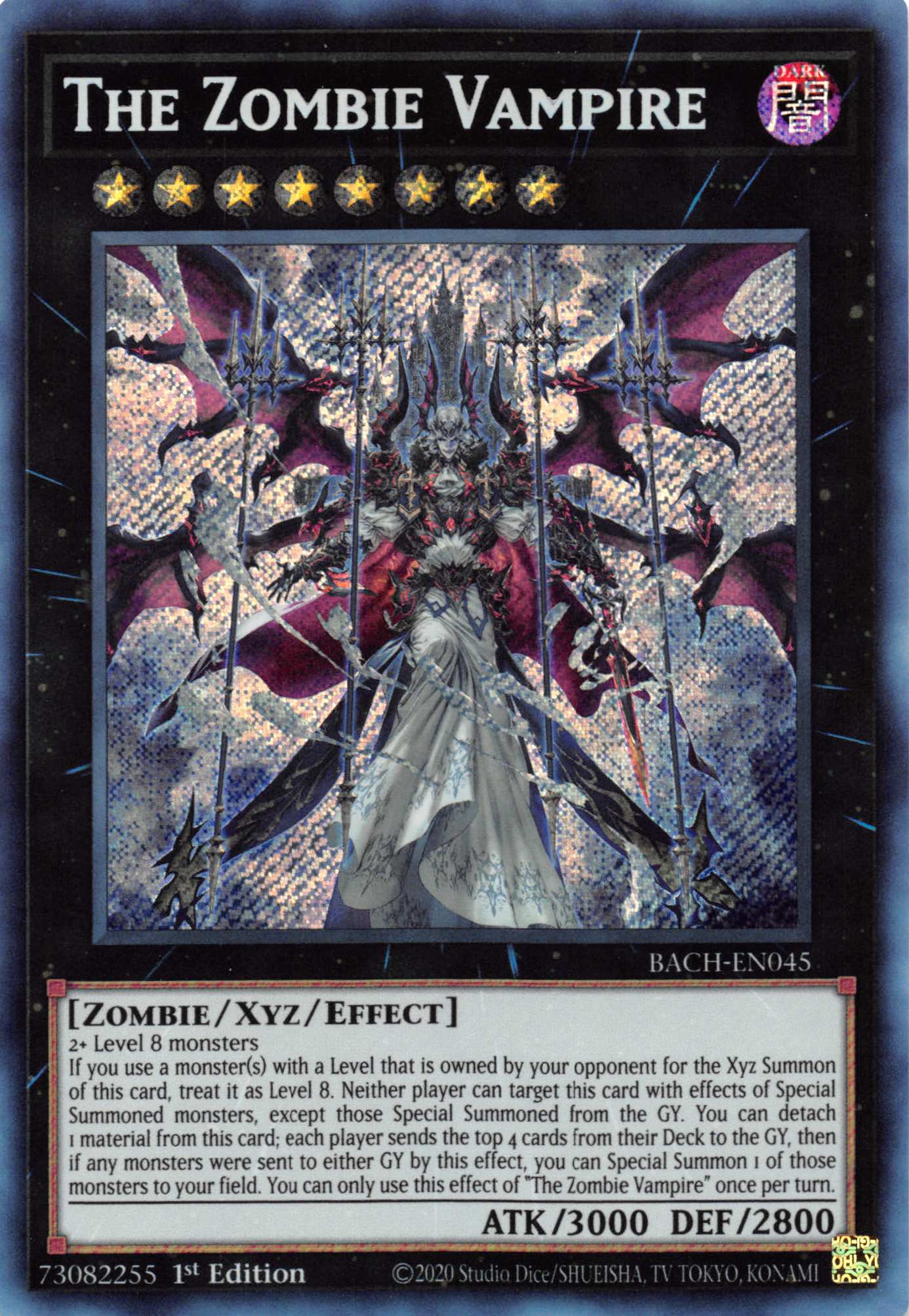 The Zombie Vampire [BACH-EN045] Secret Rare | Gear Gaming Bentonville