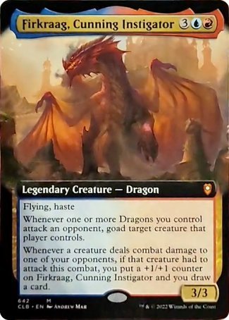 Firkraag, Cunning Instigator (Extended Art) [Commander Legends: Battle for Baldur's Gate] | Gear Gaming Bentonville