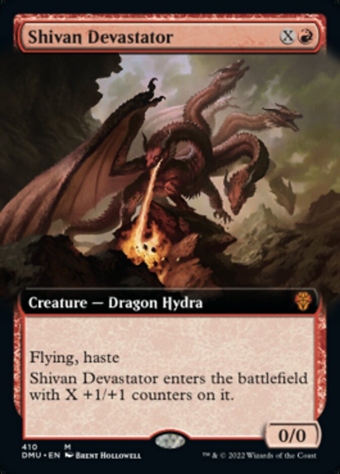 Shivan Devastator (Extended Art) [Dominaria United] | Gear Gaming Bentonville