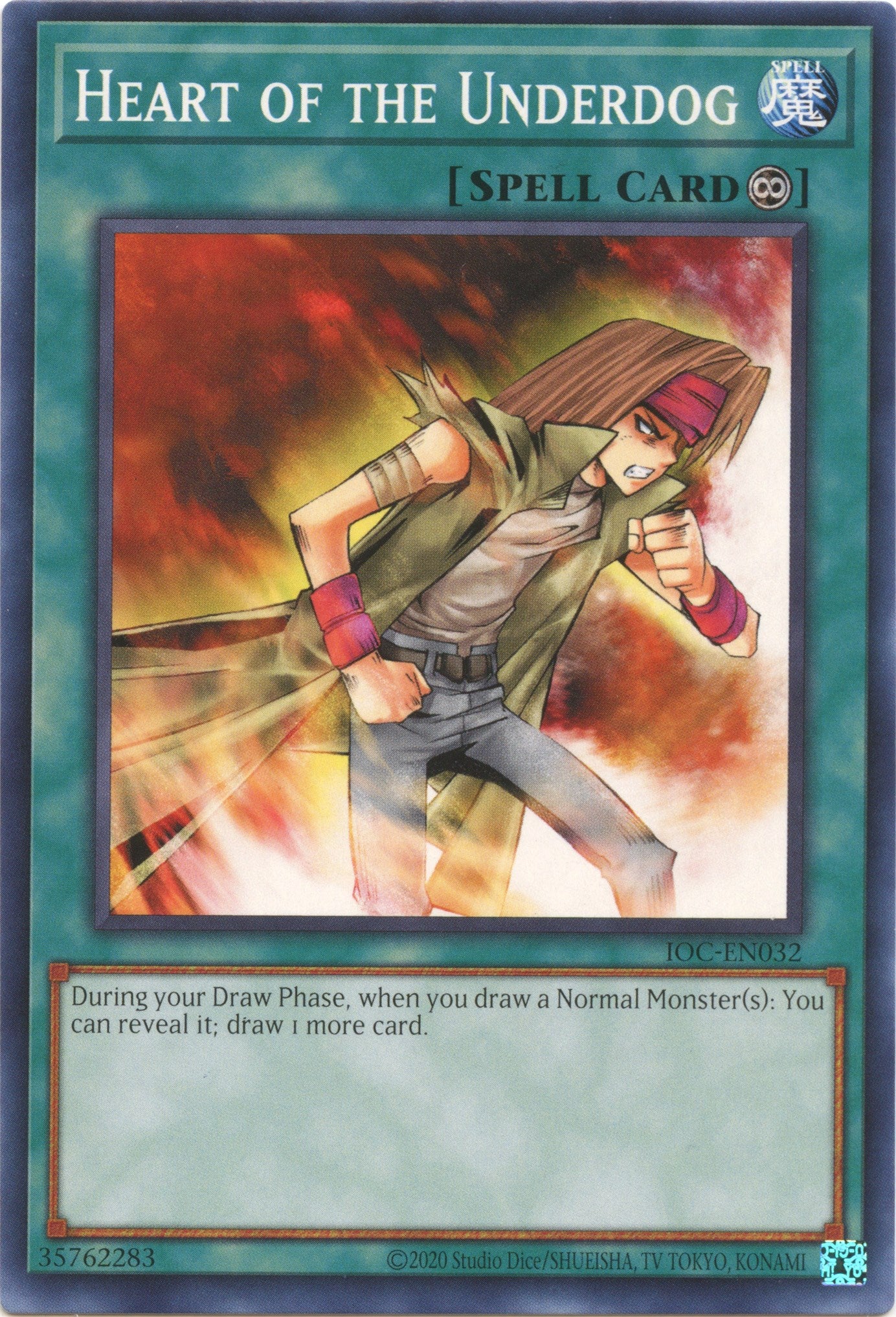 Heart of the Underdog (25th Anniversary) [IOC-EN032] Common | Gear Gaming Bentonville