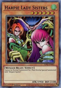 Harpie Lady Sisters (Purple) [LDS2-EN065] Ultra Rare | Gear Gaming Bentonville