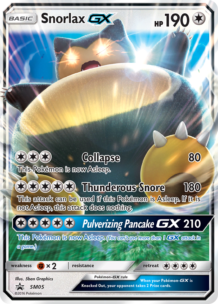 Snorlax GX (SM05) [Sun & Moon: Black Star Promos] | Gear Gaming Bentonville