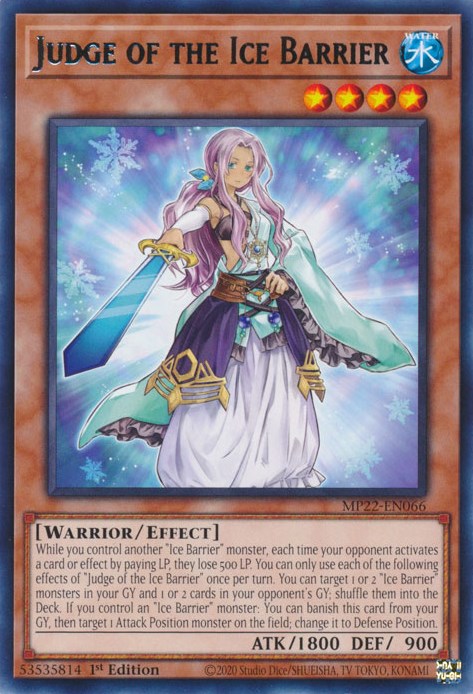 Judge of the Ice Barrier [MP22-EN066] Rare | Gear Gaming Bentonville