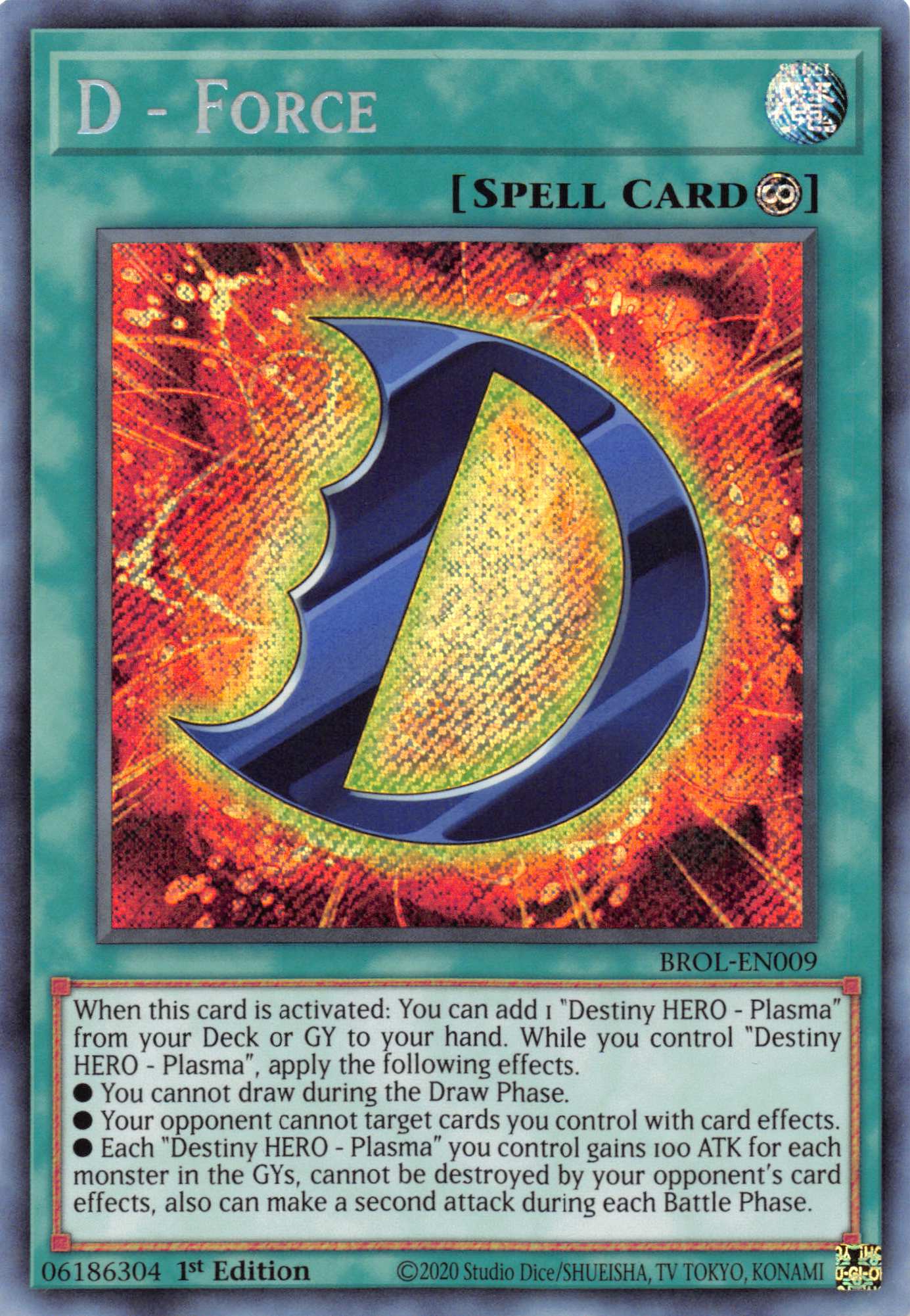 D - Force [BROL-EN009] Secret Rare | Gear Gaming Bentonville