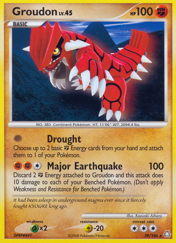 Groudon (29/146) [Diamond & Pearl: Legends Awakened] | Gear Gaming Bentonville