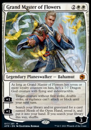 Grand Master of Flowers (Promo Pack) [Dungeons & Dragons: Adventures in the Forgotten Realms Promos] | Gear Gaming Bentonville