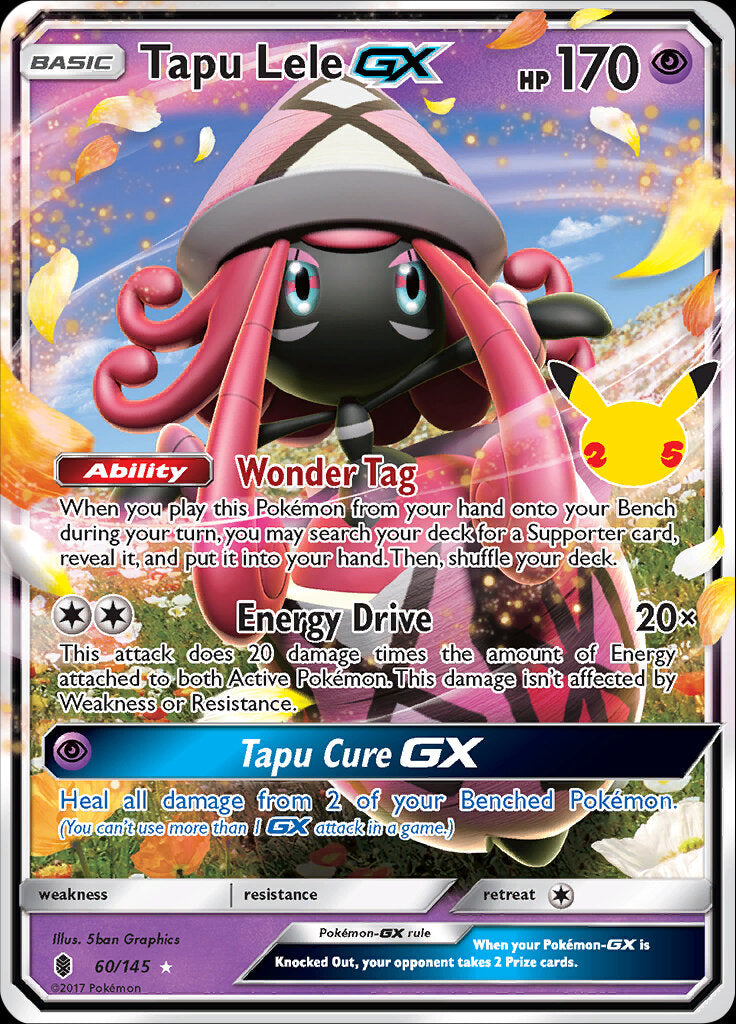 Tapu Lele GX (60/145) [Celebrations: 25th Anniversary - Classic Collection] | Gear Gaming Bentonville