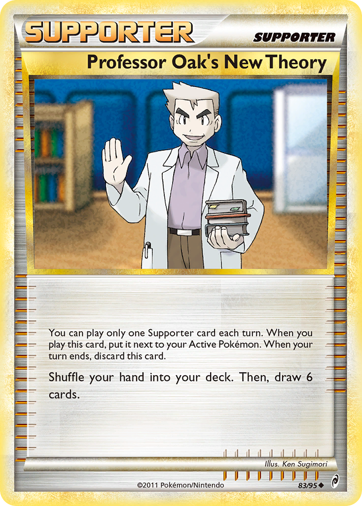 Professor Oak's New Theory (83/95) [HeartGold & SoulSilver: Call of Legends] | Gear Gaming Bentonville