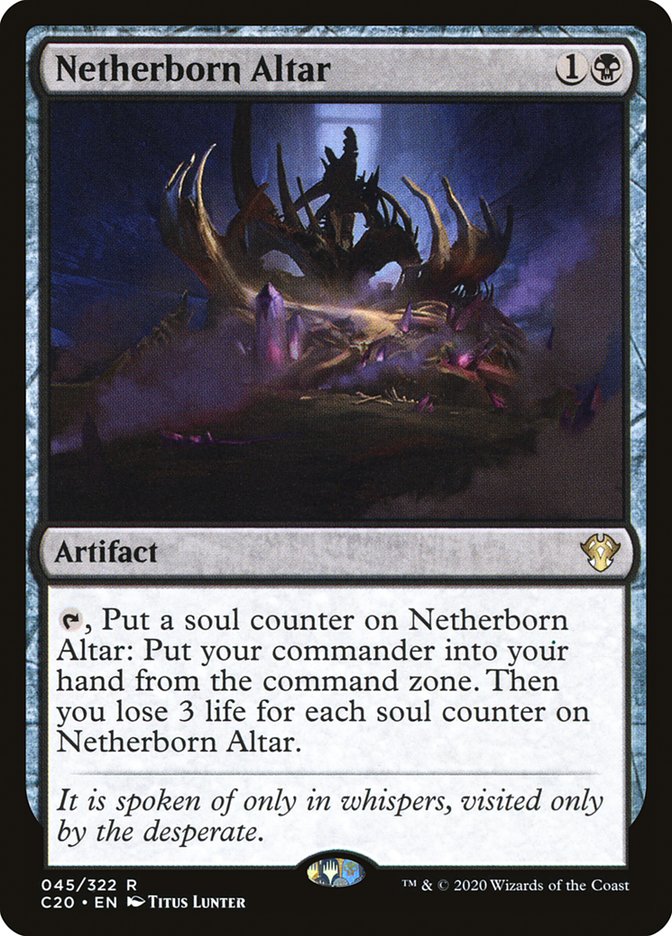 Netherborn Altar [Commander 2020] | Gear Gaming Bentonville