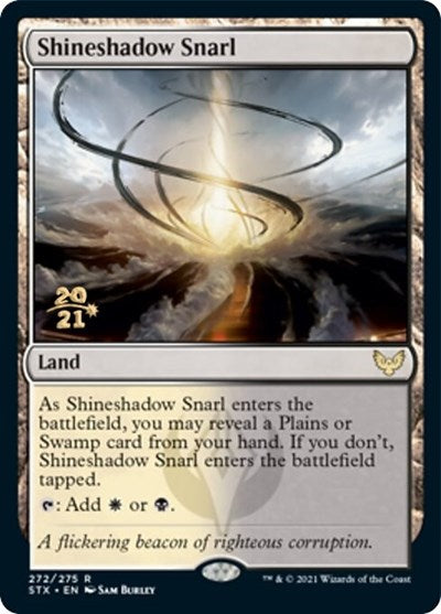 Shineshadow Snarl [Strixhaven: School of Mages Prerelease Promos] | Gear Gaming Bentonville