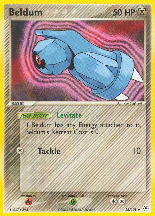 Beldum (28/101) [EX: Hidden Legends] | Gear Gaming Bentonville