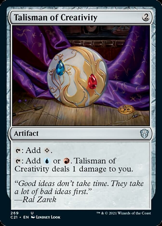 Talisman of Creativity [Commander 2021] | Gear Gaming Bentonville