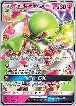 Gardevoir GX (93/147) (Infinite Force - Diego Cassiraga) [World Championships 2017] | Gear Gaming Bentonville