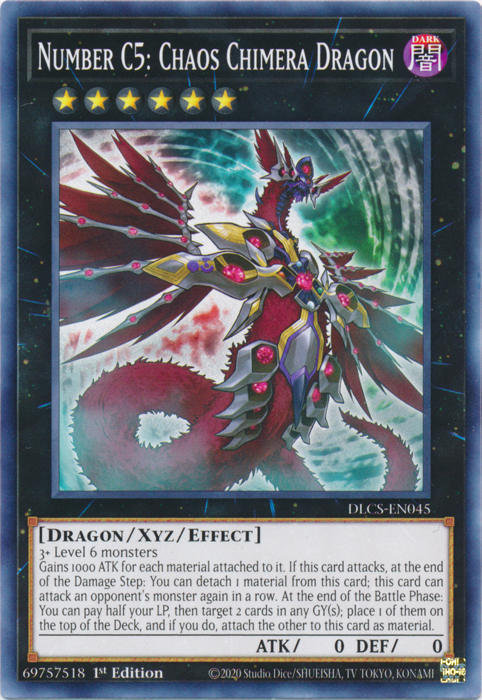 Number C5: Chaos Chimera Dragon [DLCS-EN045] Common | Gear Gaming Bentonville