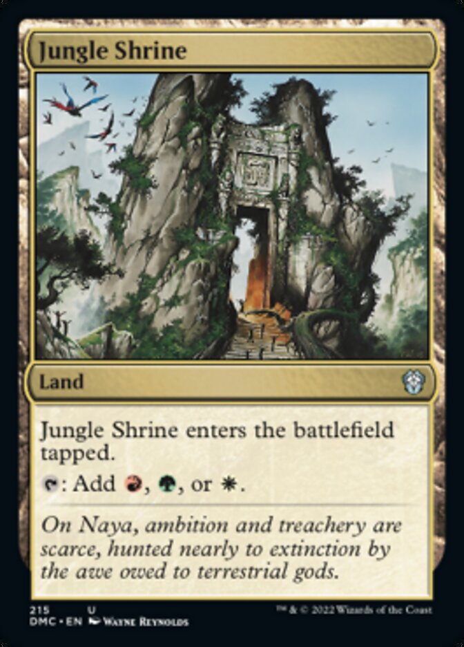 Jungle Shrine [Dominaria United Commander] | Gear Gaming Bentonville