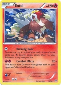 Entei (14/98) (Cosmos Holo) (Blister Exclusive) [XY: Ancient Origins] | Gear Gaming Bentonville