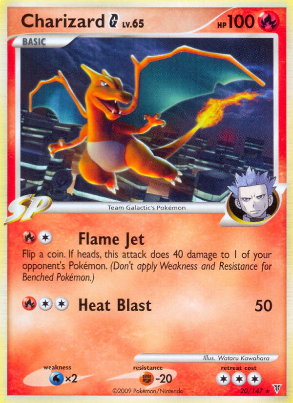 Charizard G (20/147) [Platinum: Supreme Victors] | Gear Gaming Bentonville