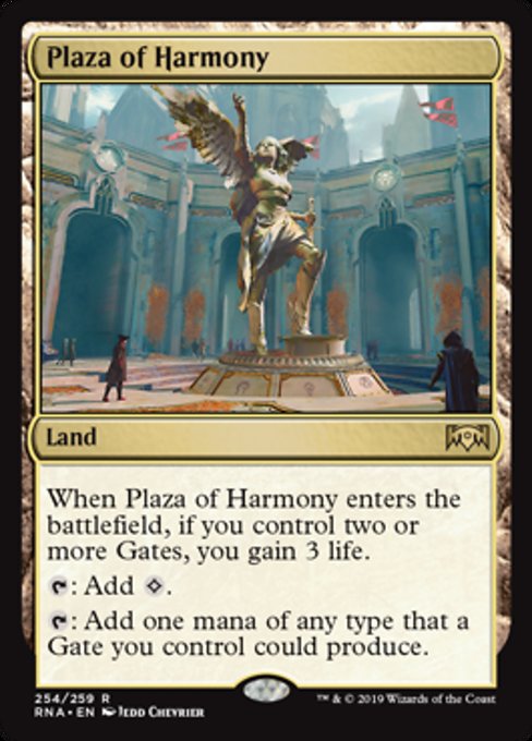 Plaza of Harmony [Ravnica Allegiance] | Gear Gaming Bentonville