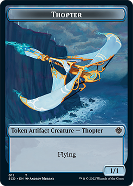 Bird // Thopter Double-Sided Token [Starter Commander Decks] | Gear Gaming Bentonville