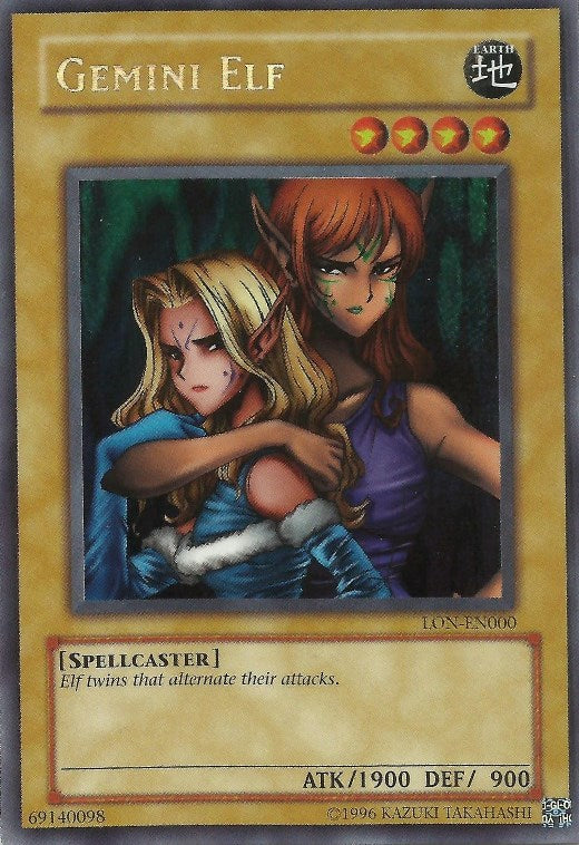 Gemini Elf [LON-EN000] Secret Rare | Gear Gaming Bentonville