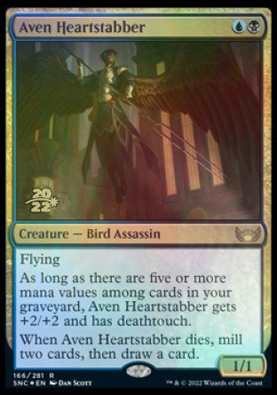 Aven Heartstabber [Streets of New Capenna Prerelease Promos] | Gear Gaming Bentonville