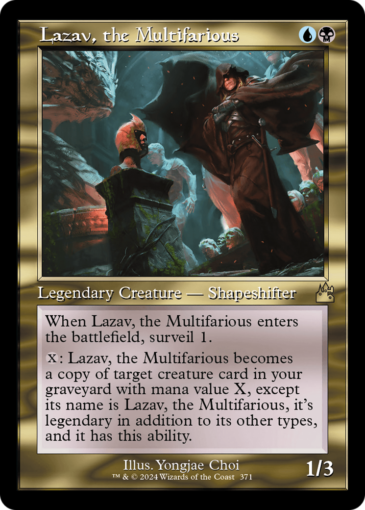 Lazav, the Multifarious (Retro Frame) [Ravnica Remastered] | Gear Gaming Bentonville