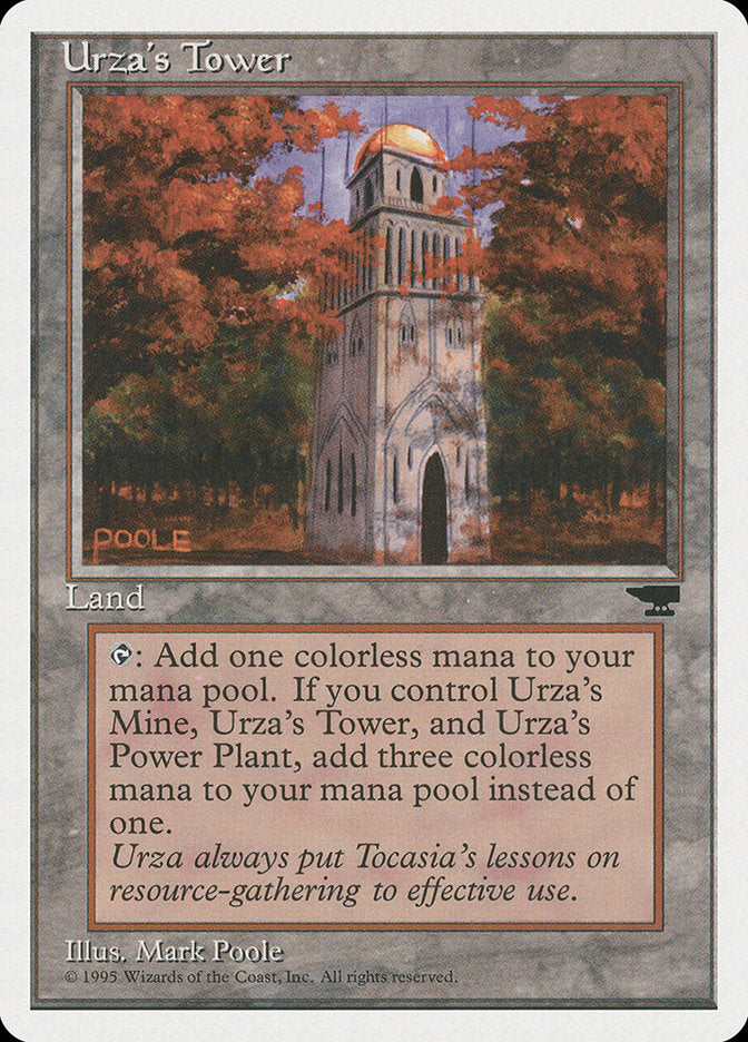 Urza's Tower (Autumn Leaves) [Chronicles] | Gear Gaming Bentonville