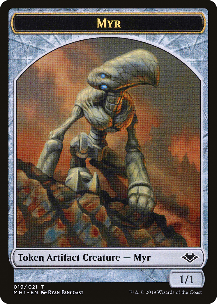 Myr // Thopter Double-Sided Token [Phyrexia: All Will Be One Commander Tokens] | Gear Gaming Bentonville