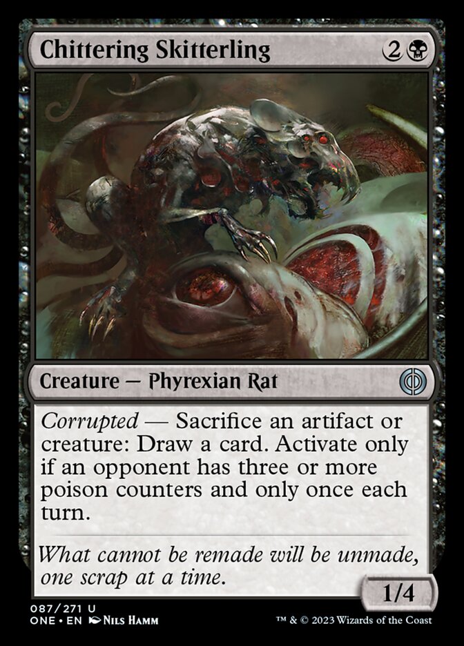 Chittering Skitterling [Phyrexia: All Will Be One] | Gear Gaming Bentonville