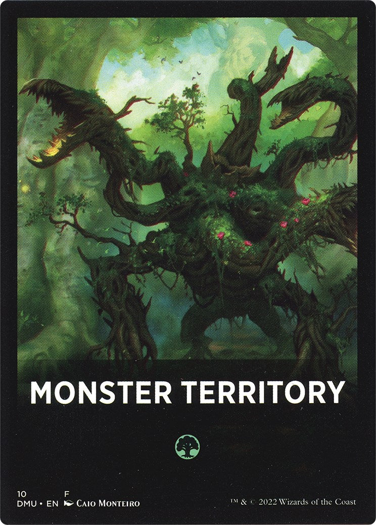 Monster Territory Theme Card [Dominaria United Tokens] | Gear Gaming Bentonville