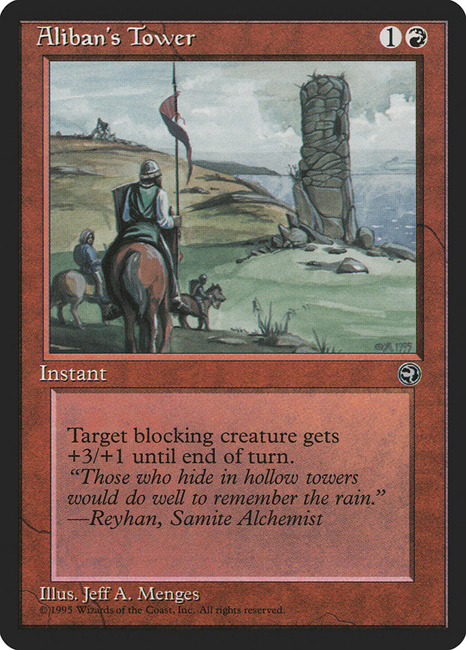 Aliban's Tower (Reyhan Flavor Text) [Homelands] | Gear Gaming Bentonville