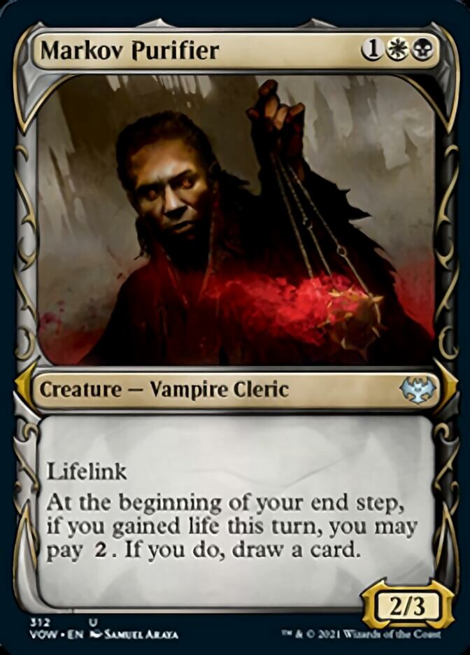 Markov Purifier (Showcase Fang Frame) [Innistrad: Crimson Vow] | Gear Gaming Bentonville