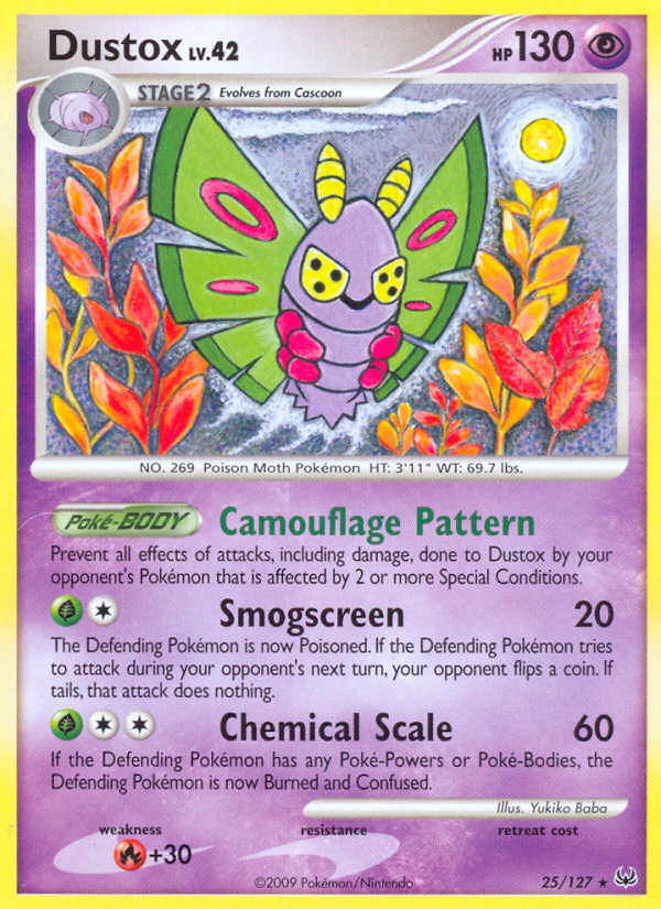 Dustox (25/127) [Platinum: Base Set] | Gear Gaming Bentonville