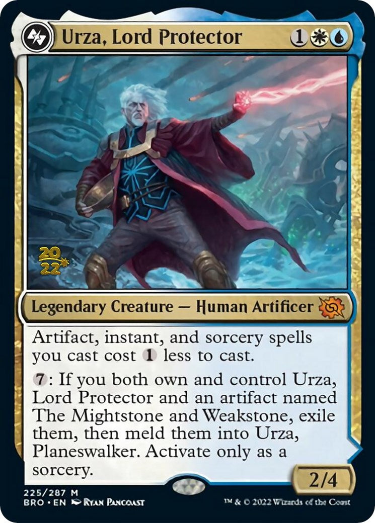 Urza, Lord Protector [The Brothers' War: Prerelease Promos] | Gear Gaming Bentonville